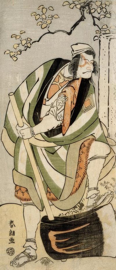 De acteur Sakata Hangoro III door Katsushika Hokusai