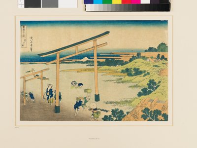 Noboto Bay door Katsushika Hokusai