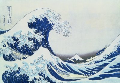 De grote golf van Kanagawa, uit de serie 