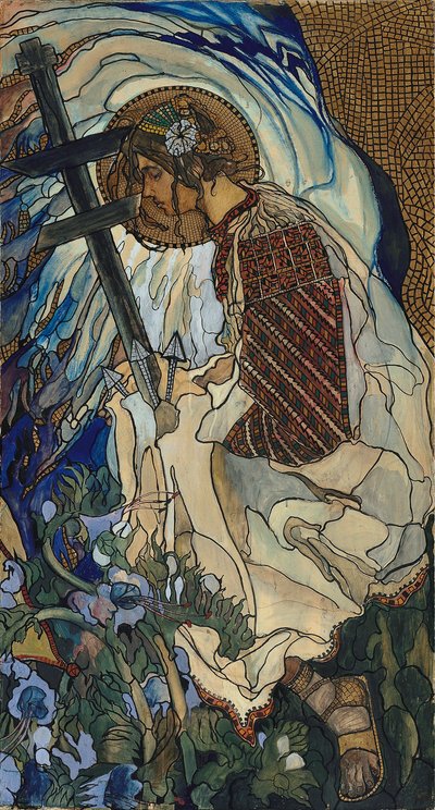De Huzulische Madonna door Kazimierz Sichulski