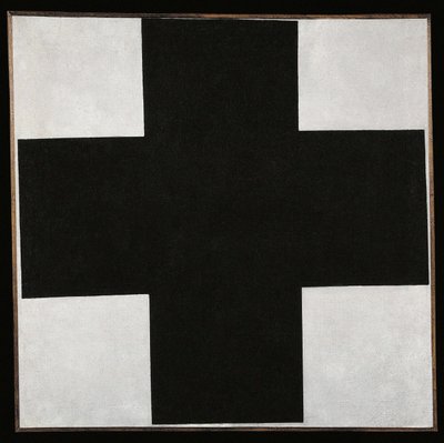 Zwart kruis door Kazimir Severinovich Malevich