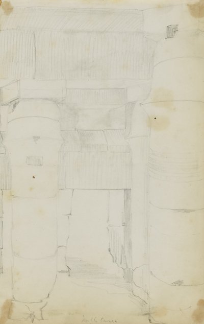 Tempel Carnac, Egypte door Kellogg, Miner Kilbourne