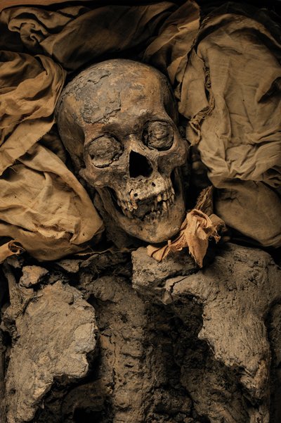Mummie van Amenhotep III, grootvader van Toetanchamon, KV 35, Toetanchamon; 18e Dynastie door Kenneth Garrett