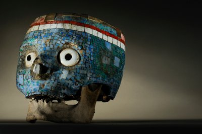 Nationaal Museum voor Antropologie en Geschiedenis; Mexico; MM7677; Grootste Azteken; Azteek. door Kenneth Garrett