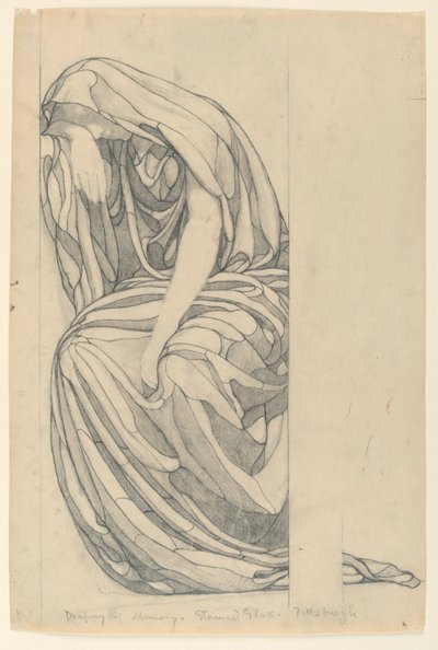 Studie voor "Herinnering," Pittsburgh, PA door Kenyon Cox