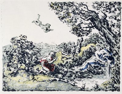 Album de Paysage: La Source, 1900 (lithografie in kleuren) door Ker Xavier Roussel
