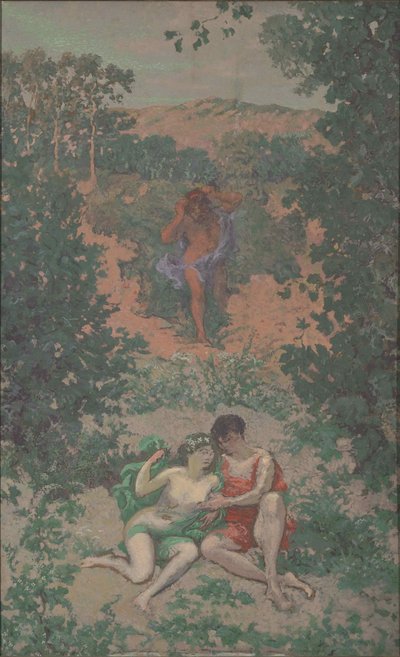 Polyphemus, Acis en Galatea, 1867-1944 door Ker Xavier Roussel