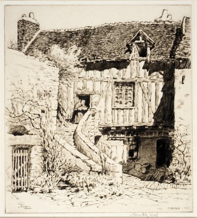 Huisje, Amboise door Kerr Eby