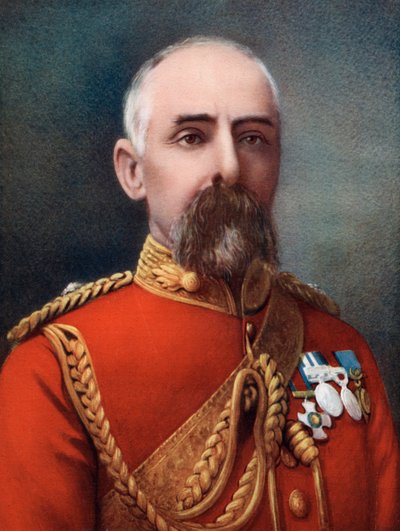 Kolonel Henry Parke Airey, bevelhebber van het 1e Bushmen