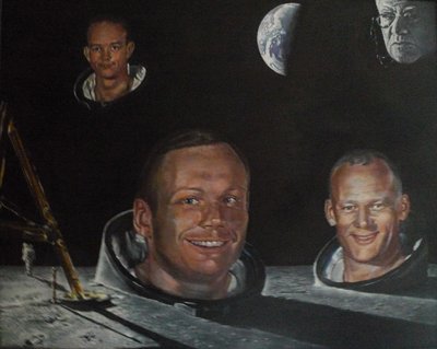 Monumenten Op De Maan door Kevin Parrish