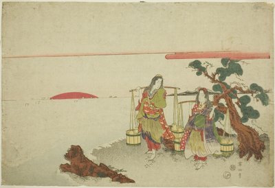 De pekelmeisjes door Kikukawa Eizan