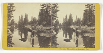Merced River, Yosemite, Cal., 1855-75. Makers: Kilburn Brothers, BW Kilburn door Kilburn Brothers, BW Kilburn