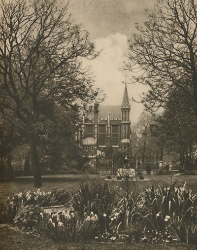 Rode bakstenen bibliotheek van Lincoln