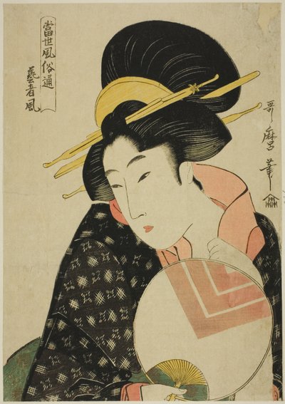 Kenners van Hedendaagse Manieren: De Geisha Stijl door Kitagawa Utamaro