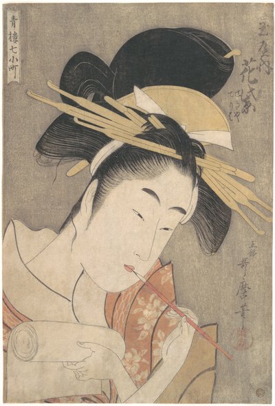  door Kitagawa Utamaro
