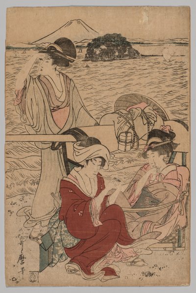 Geen titel door Kitagawa Utamaro