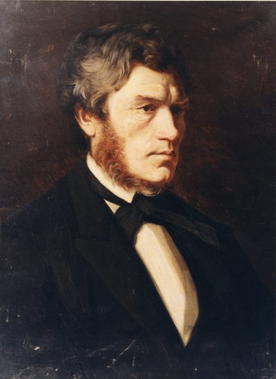 Carl Frederik Diriks door Knud Bergslien