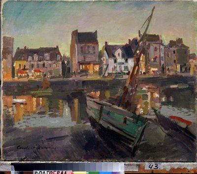 Marseille (Frankrijk) door Konstantin Alekseevich Korovin