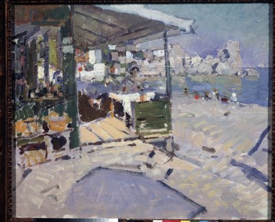 De Golf van de Krim door Konstantin Alekseevich Korovin