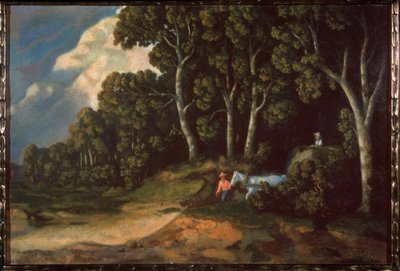 In een bos door Konstantin Andreevic Somov