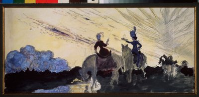Een wandeling door Konstantin Andreevic Somov