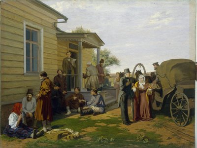 Vrederechter door Konstantin Apollonovich Savitsky