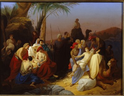 De verkoop van Jozef door Konstantin Dmitrievich Flavitsky