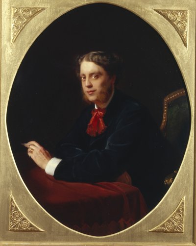 Portret van Graaf Nikolay Sergeyevich Stroganov 1836-1905, 1865 door Konstantin Egorovich Makovsky