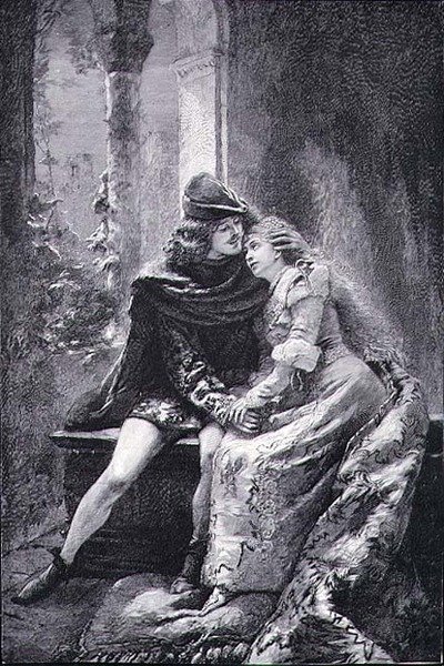 Romeo en Julia door Konstantin Egorovich Makovsky