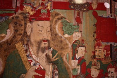 Ogwan, de Vierde Koning van de Hel (detail), 1798 door Korean School