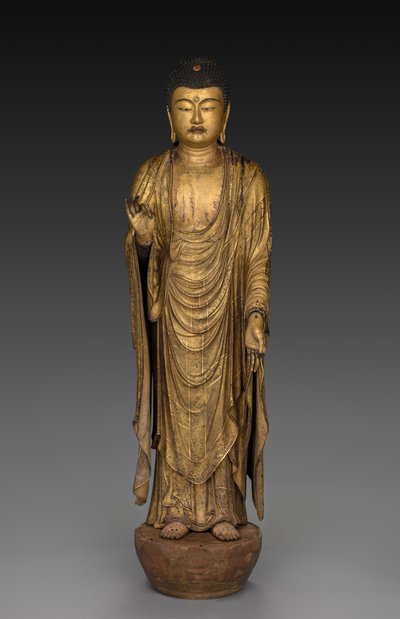 Boeddha van Oneindig Leven en Licht Amida Nyorai, 1269 door Koshun
