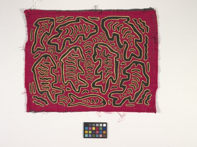 Shirtpaneel (Mola) door Kuna Indian Culture
