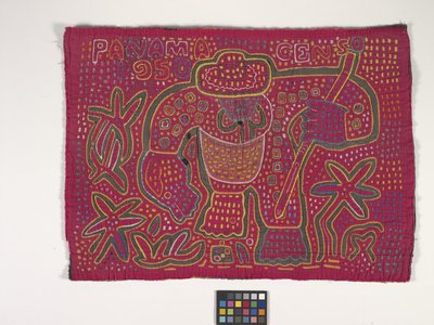 Shirtpaneel (Mola) door Kuna Indian Culture