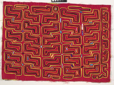 Shirt Paneel (mola), c.1950 door Kuna Indian Culture