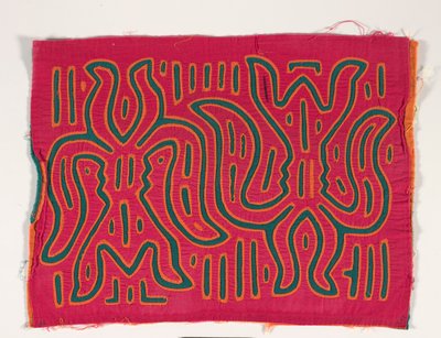 Shirt Paneel (mola), ca. 1950 door Kuna Indian Culture