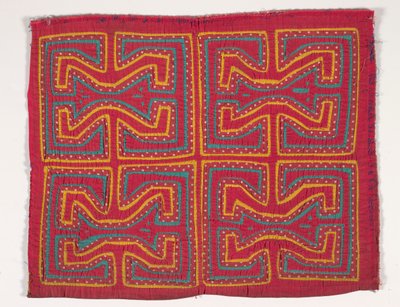 Shirt Paneel (mola), ca. 1950 door Kuna Indian Culture