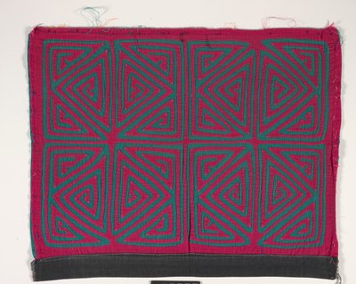 Shirt paneel (mola), ca. 1950 door Kuna Indian Culture