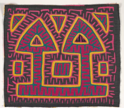 Shirt paneel (mola) door Kuna Indian Culture