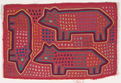 Shirt paneel (mola) door Kuna Indian Culture
