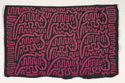 Shirt paneel (mola) door Kuna Indian Culture