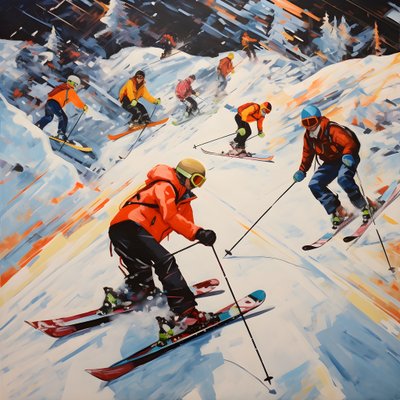 Het tweehonderdvierenzestigste schilderij sinds de tweede keer dat de koudste winternachten voorbij zijn 1 door Kurt Heppke