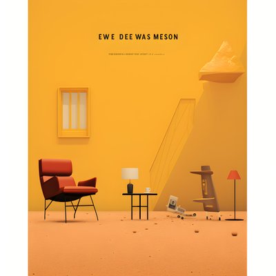 Minimalistisch avonturenposter 4 door Kurt Heppke