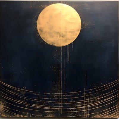 minimalistische astronomie door Kurt Heppke