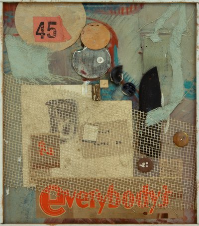 Zonder titel (Iedereen) door Kurt Schwitters