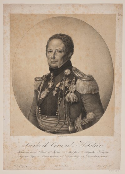 Frederik Conrad Holstein door L. Frænckel