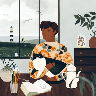 Bewolkte middag, 2019 door Léa Le Pivert