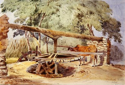 Turkse Watermolen, Heliopolis door Lady Louisa Tennyson