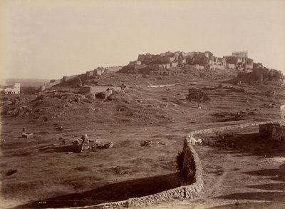 Golconda Fort door Lala Deen Dayal
