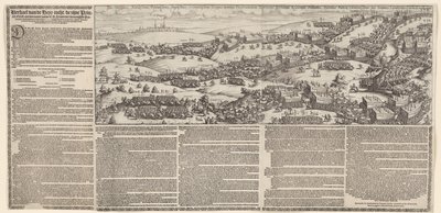 Tocht van Maurits door Brabant naar Grave, 1602 door Lambert Cornelisz.
