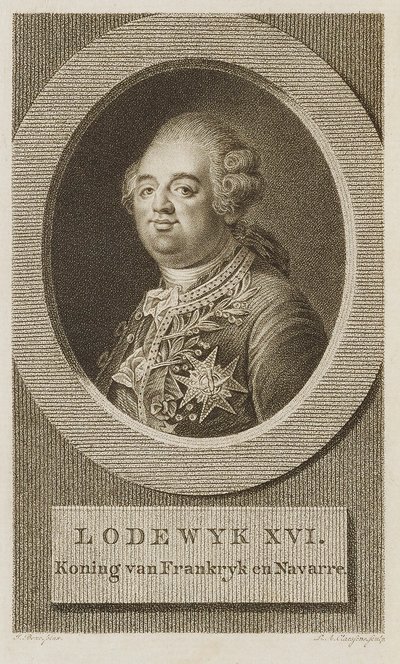 Lodewyk XVI door Lambertus Antonius Claessens